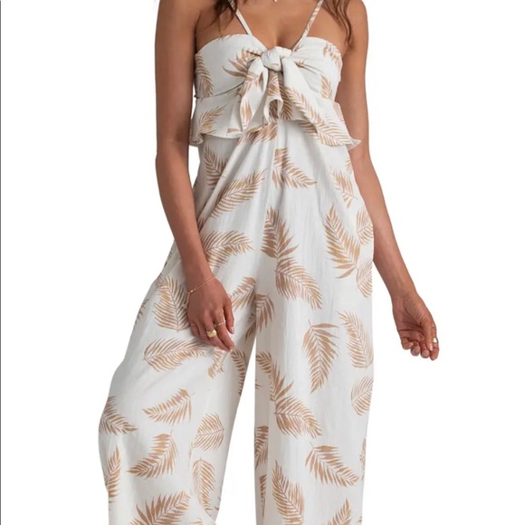 Billabong Pants - Billabong Sincerely Jules Twist Flirt Jumpsuit